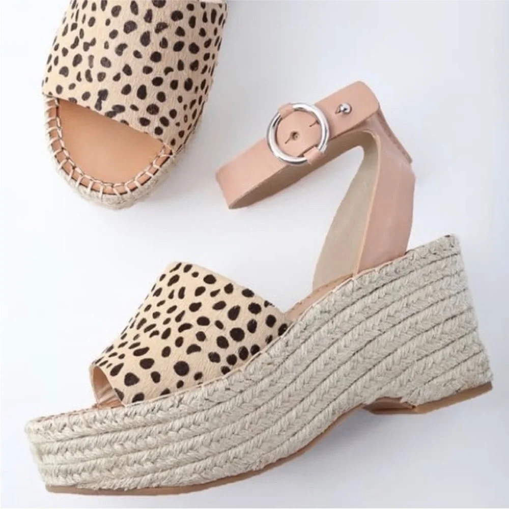 dolce vita leopard platforms - Picture 3 of 8